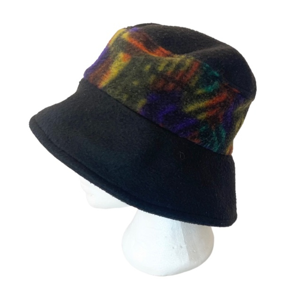 Vintage 90s Fleece Bucket Hat